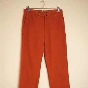 Orange Corduroy pants 30 x 30